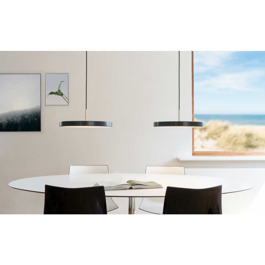 Светильник потолочный 43 см черный Asteria Anthracite 2152 UMAGE ДИЗАЙНЕРСКИЕ 00-3880789 Черный  - Вид №2