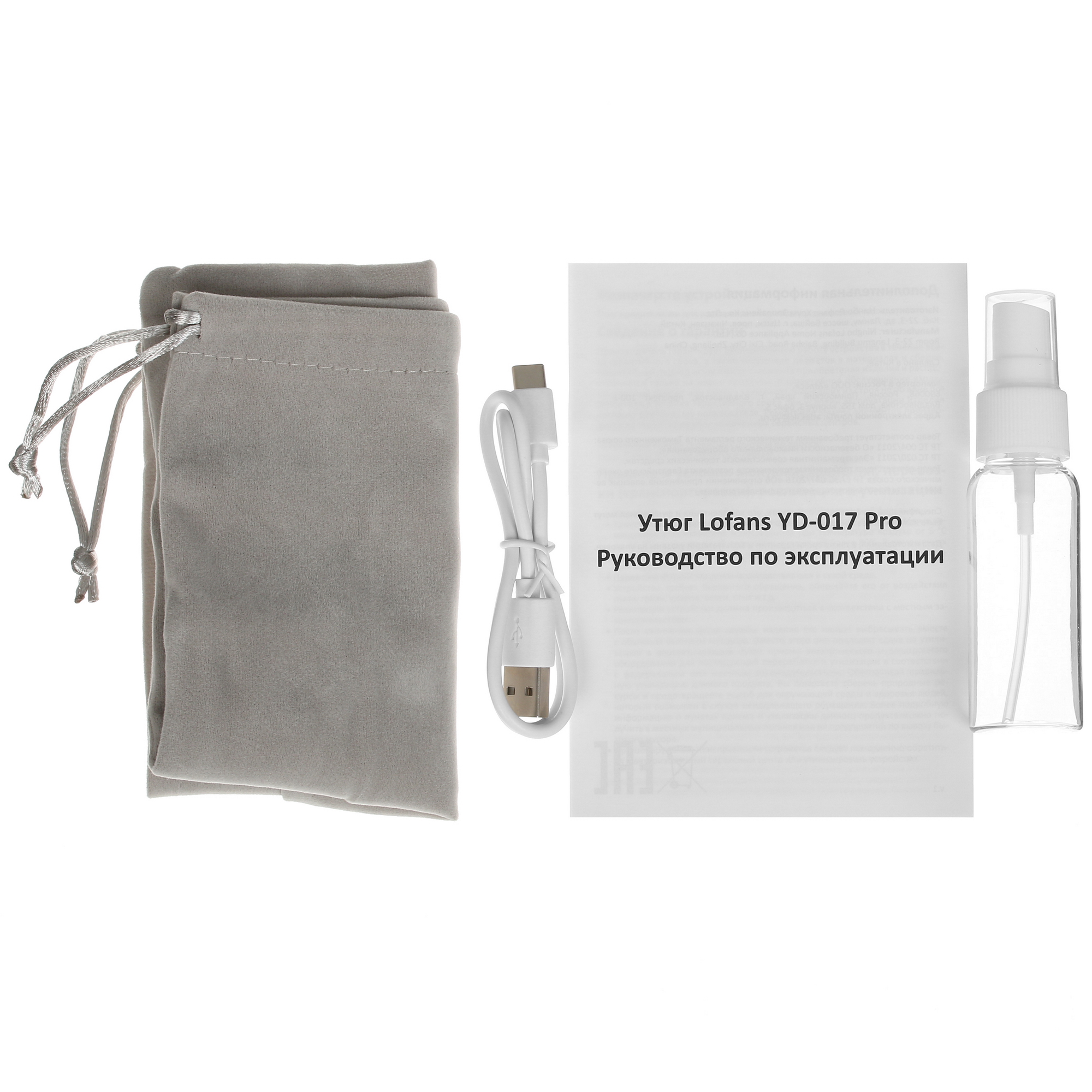 5411973 Утюг Lofans YD-017 PRO белый STDN-0140733 - Вид №7