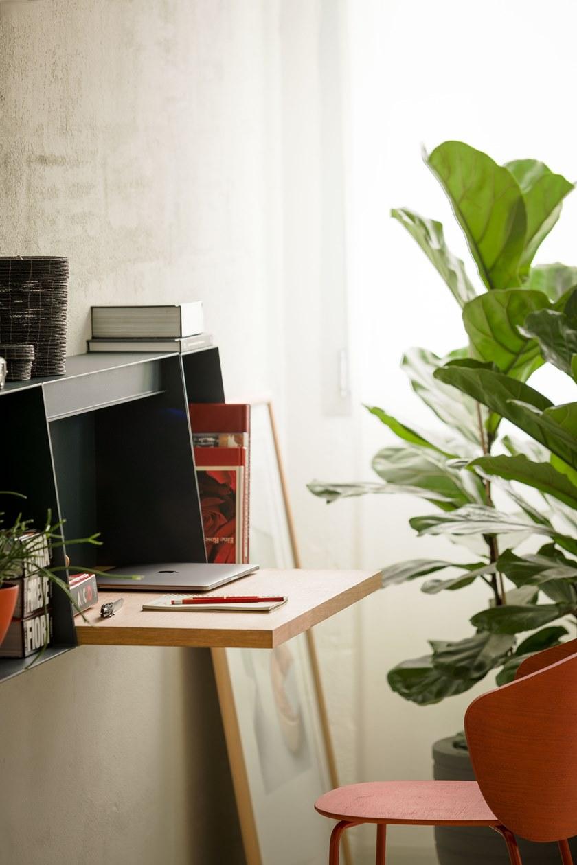 True Design Стол / полка из алюминия и дерева Hella sun-id-1444228 - Вид №6