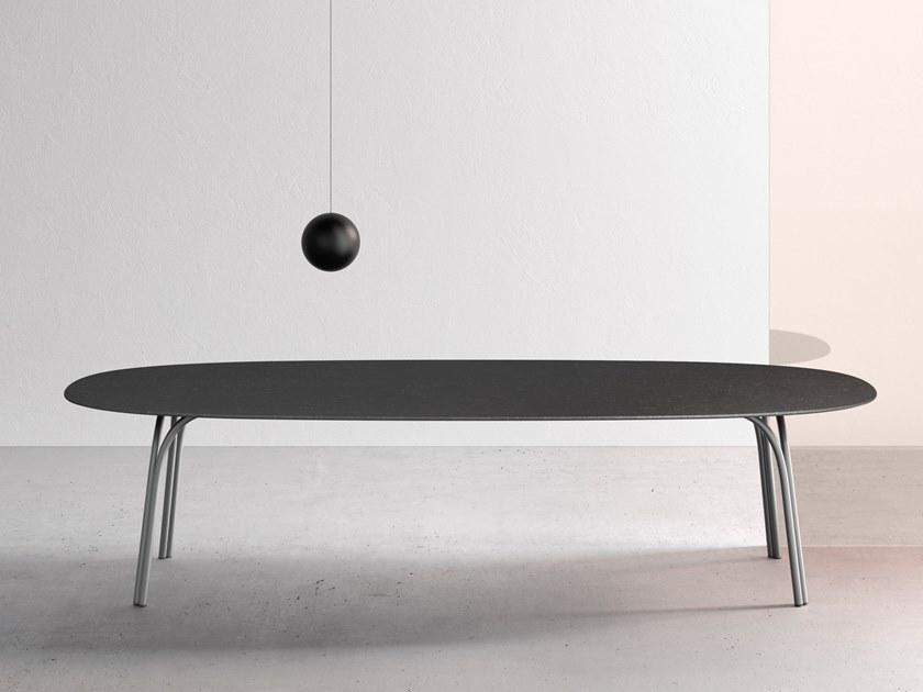 Desalto Овальный керамический стол sun-id-1448225 - Вид №3