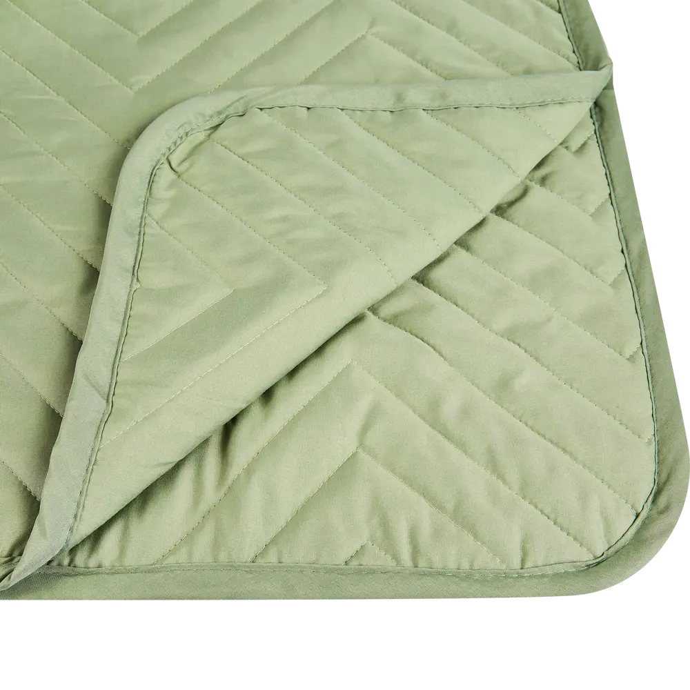 Покрывало Нью 200x240 см микрофибра цвет оливковый 86447374 STLM-2134659 SEASONS  - Вид №2