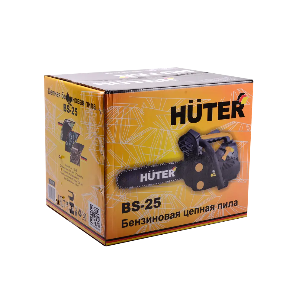 Пила бензиновая Huter BS-25 1.63 л.с. 30 см 89364879 STLM-2150841  - Вид №6