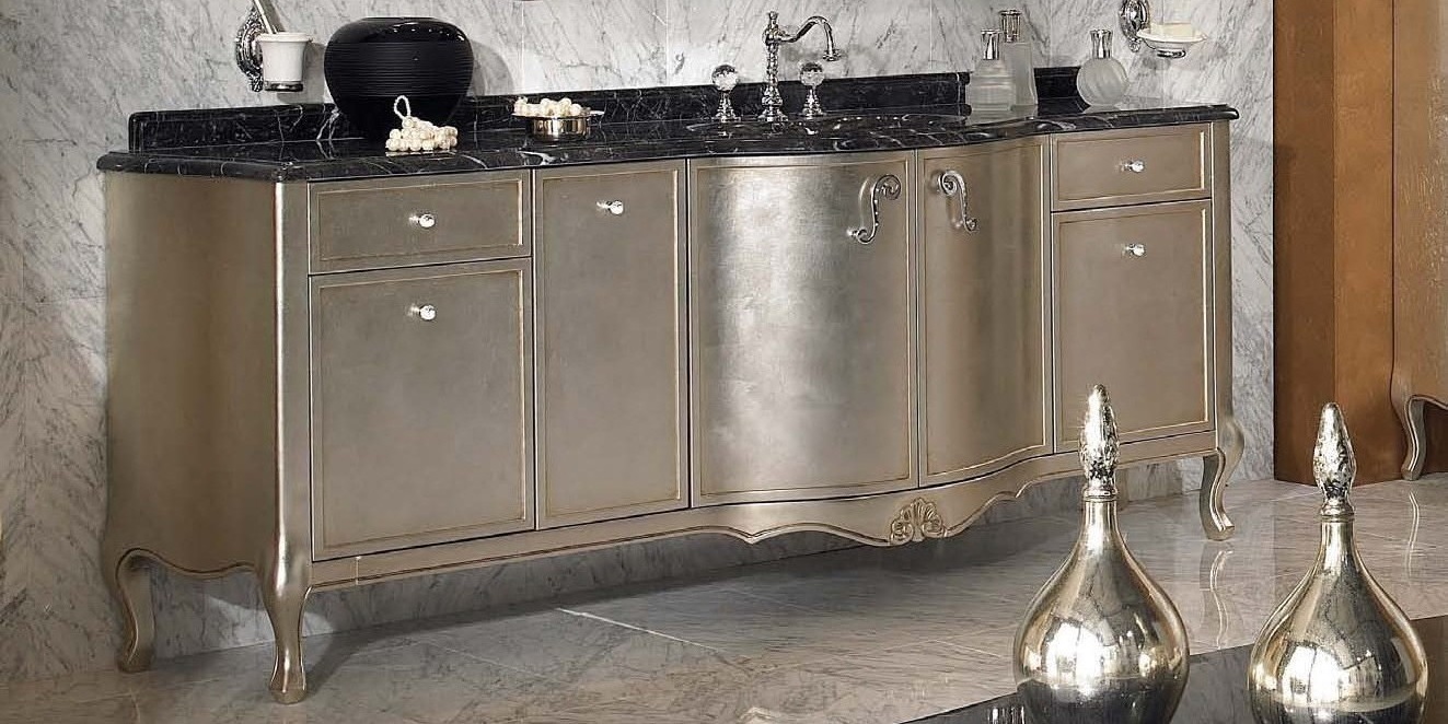 Комплект мебели для ванной 13/2 LINEATRE Gold Componibile 132 - Вид №1