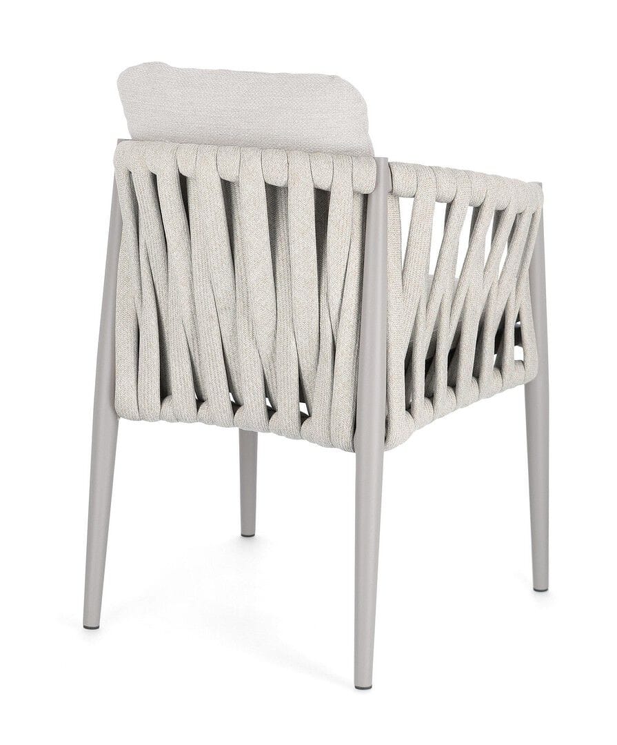 Веревочный садовый стул со встроенной подушкой BIZZOTTO Jacinta ARCH-00039925 - Вид №15