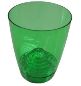 40-4 Горшок д/цветов с поддоном Orchidеа d=16 2.3 Л. зеленый Цветочная коллекция