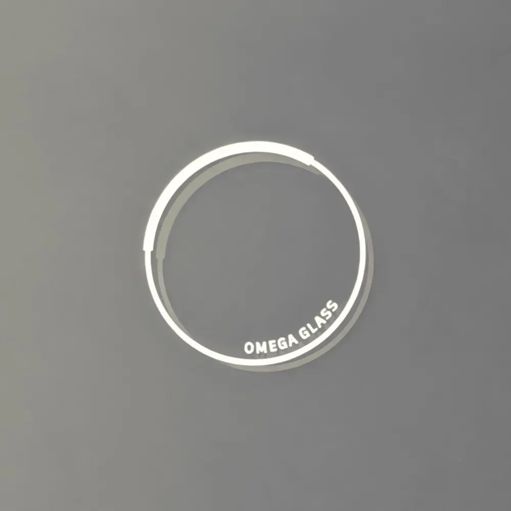 Зеркало Omega Glass Веста с LED-подсветкой для ванной комнаты 89359091 STLM-1431054 - Вид №4