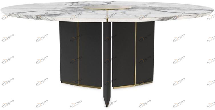 LUXXU Круглый обеденный стол sun-id-1485287