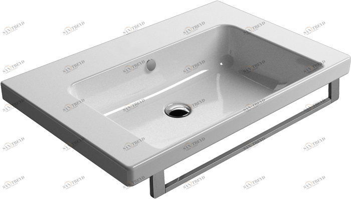 Полотенцедержатель  GSICERAMICA Portasciugamani 75 GSI ceramica Norm sun-id-1215559