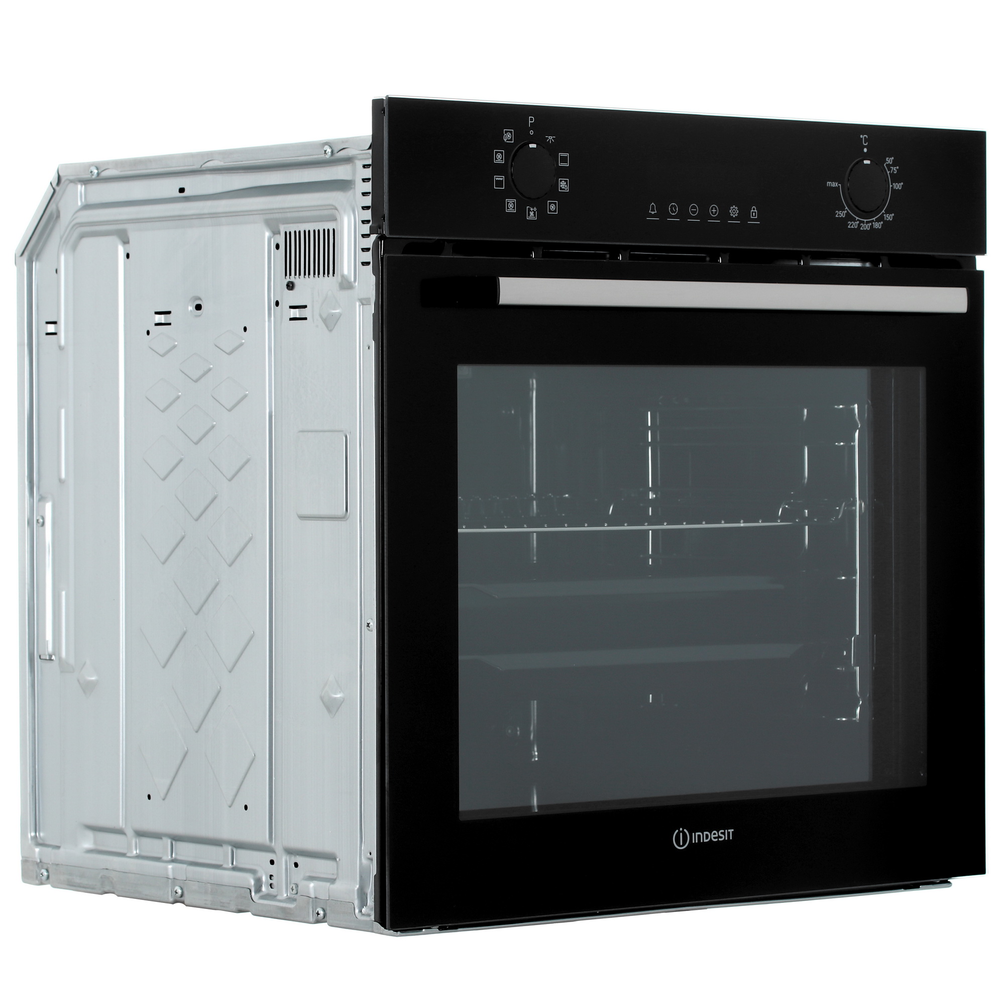 9987781 Электрический духовой шкаф Indesit IFE 4841 J BL черный STDN-0081369 - Вид №1