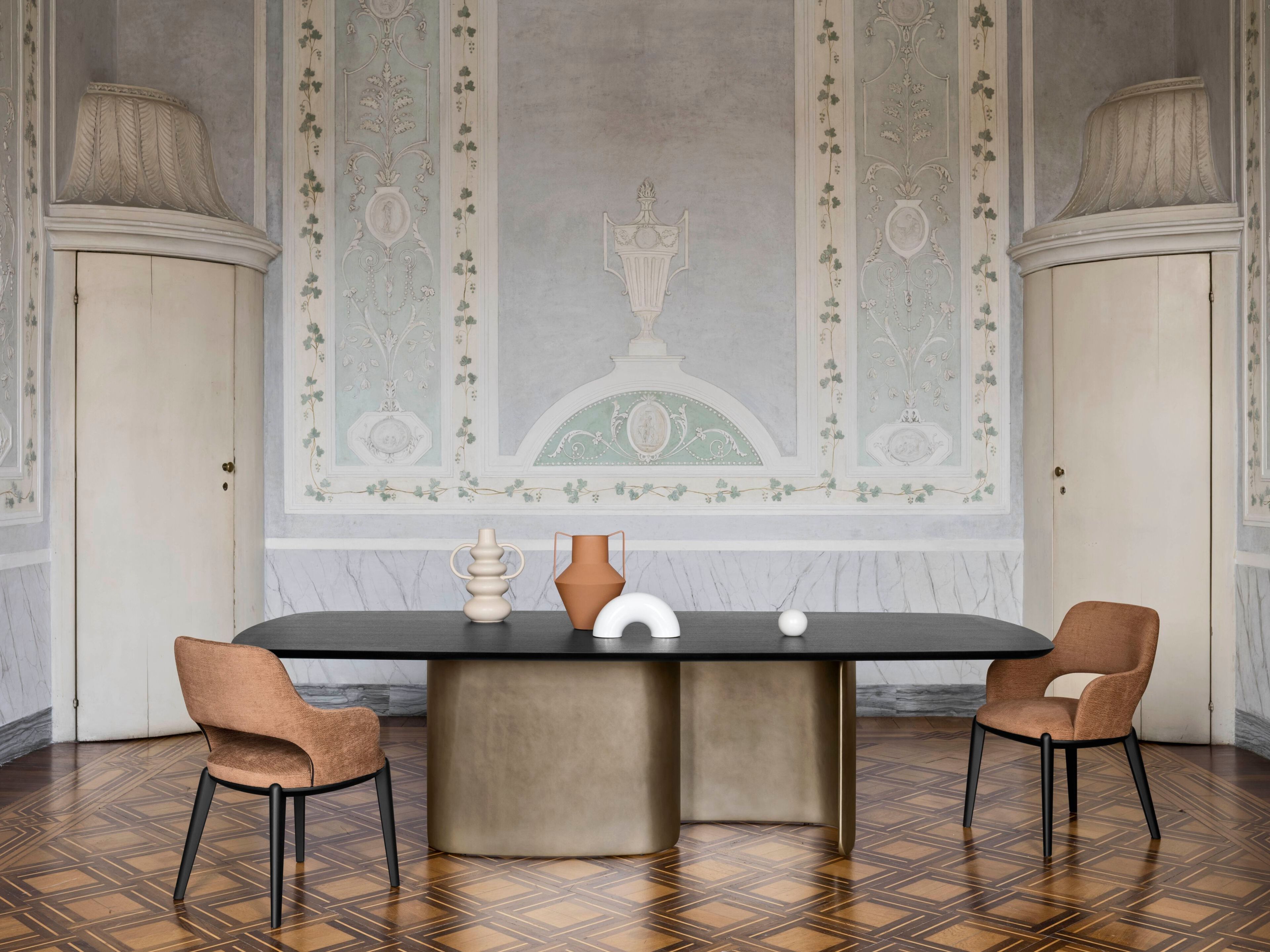 Прямоугольный деревянный обеденный стол Alf DaFrè ESSE ARCH-00126230 - Вид №2