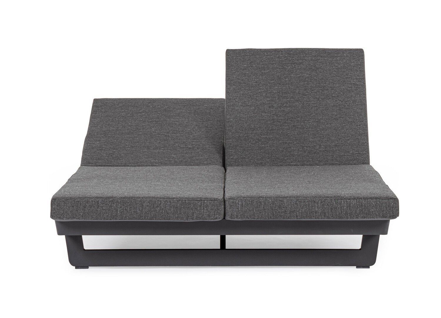 Двуспальная Садовая кровать с откидной спинкой из ткани BIZZOTTO Infinity ARCH-00146057 - Вид №23