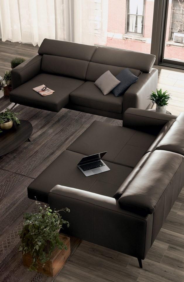 Febal Casa Кожаный диван Recliner sun-id-1492499 - Вид №2