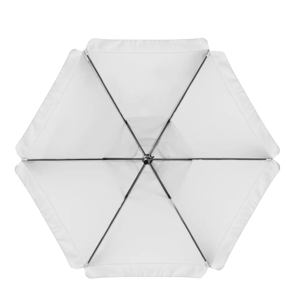 Зонт садовый NATERIAL Avea белый с наклонным механизмом 82232849 STLM-0022482 - Вид №3