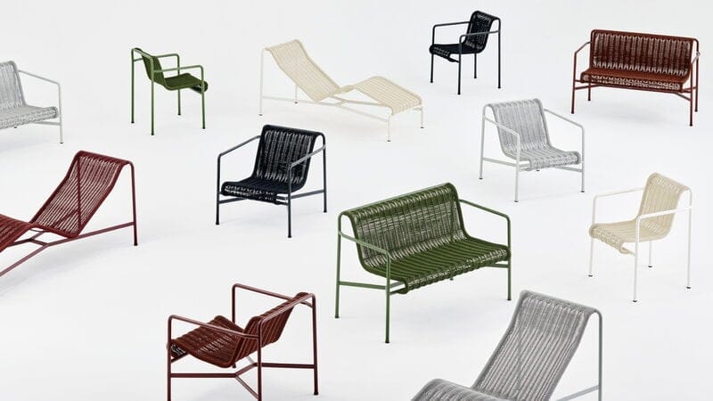 Садовая скамейка со спинкой In Stock Hay ARCH-00120808 - Вид №2