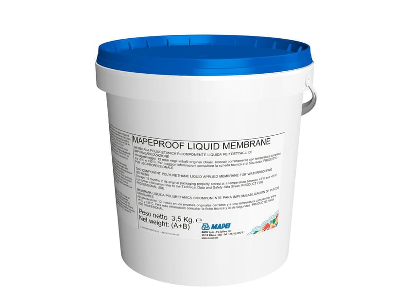Полиуретановая двухкомпонентная жидкая мембрана для гидроизоляции, герметизации, ремонта MAPEI гидроизоляторы подземных конструкций ARCH-00147341