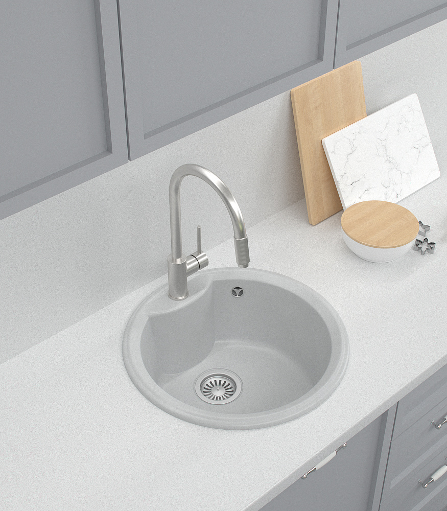 Кухонная мойка Fostogran Флора 404  - Вид №2