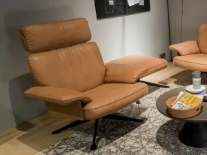 de Sede Кожаное кресло с подголовником Ds-31