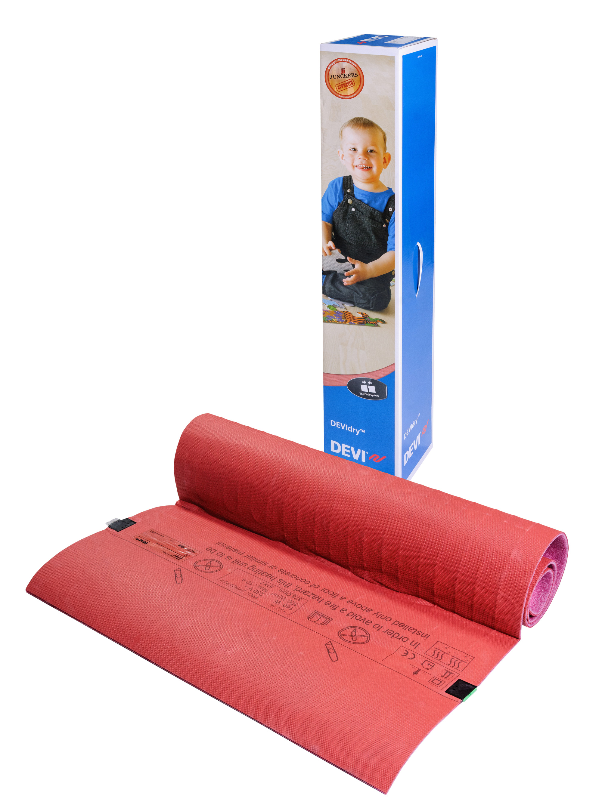 Danfoss DEVIdry™ — нагревательные маты под ламинат/дерево DEVIdry FM1 мат-заполнитель 1 м2 89300030  - Вид №2