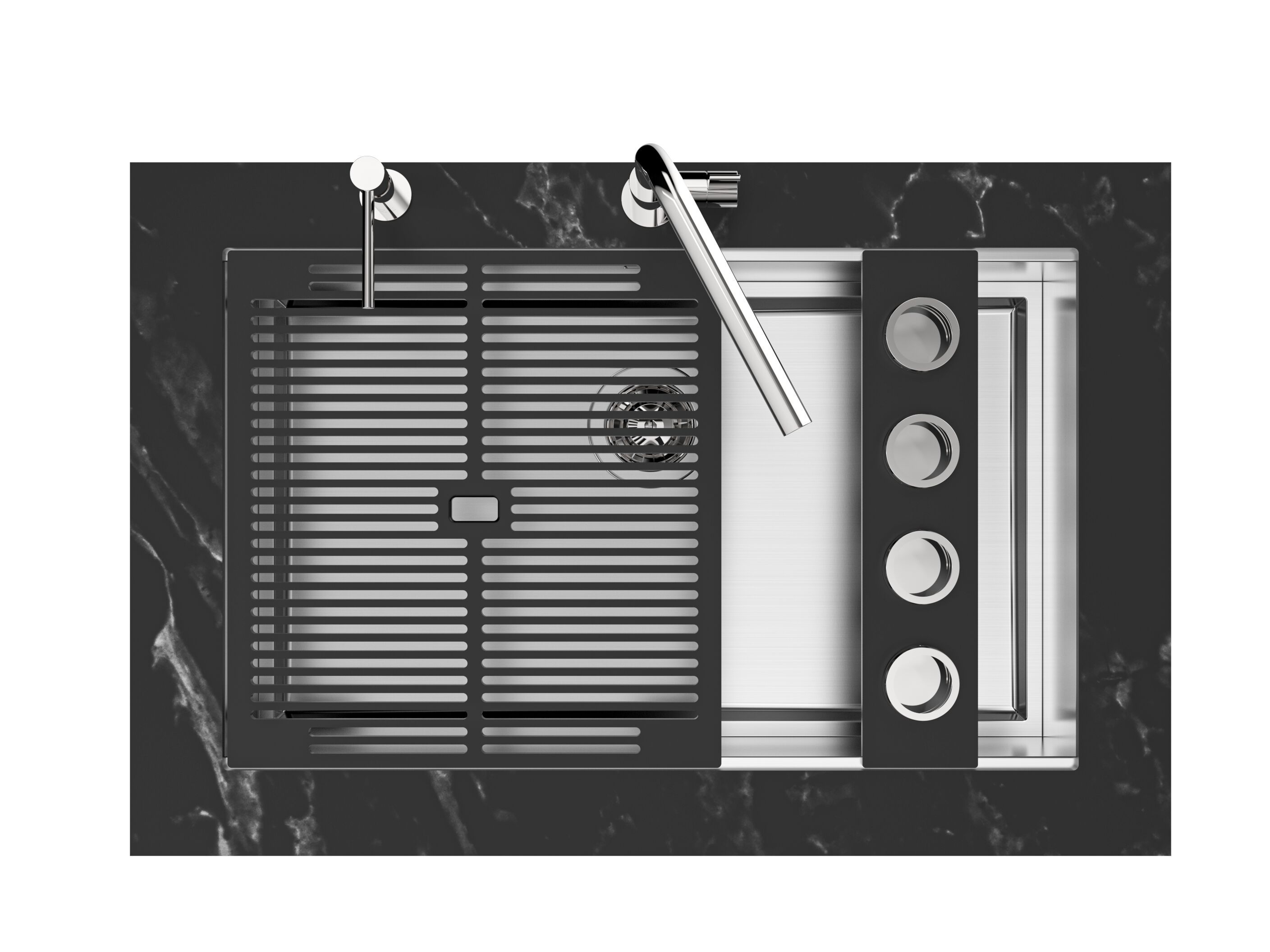 Раковина из нержавеющей стали Foster Quadra Evo ARCH-00113786 - Вид №2