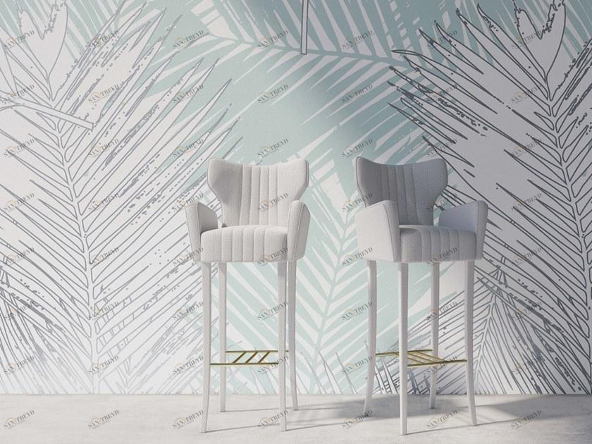 YO2 Обои на флизелиновой основе с тропическим эффектом металлик Modern foils sun-id-1463827