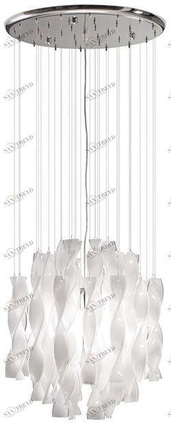 AXOLIGHT Подвесной светильник из муранского стекла Aura sun-id-1485040