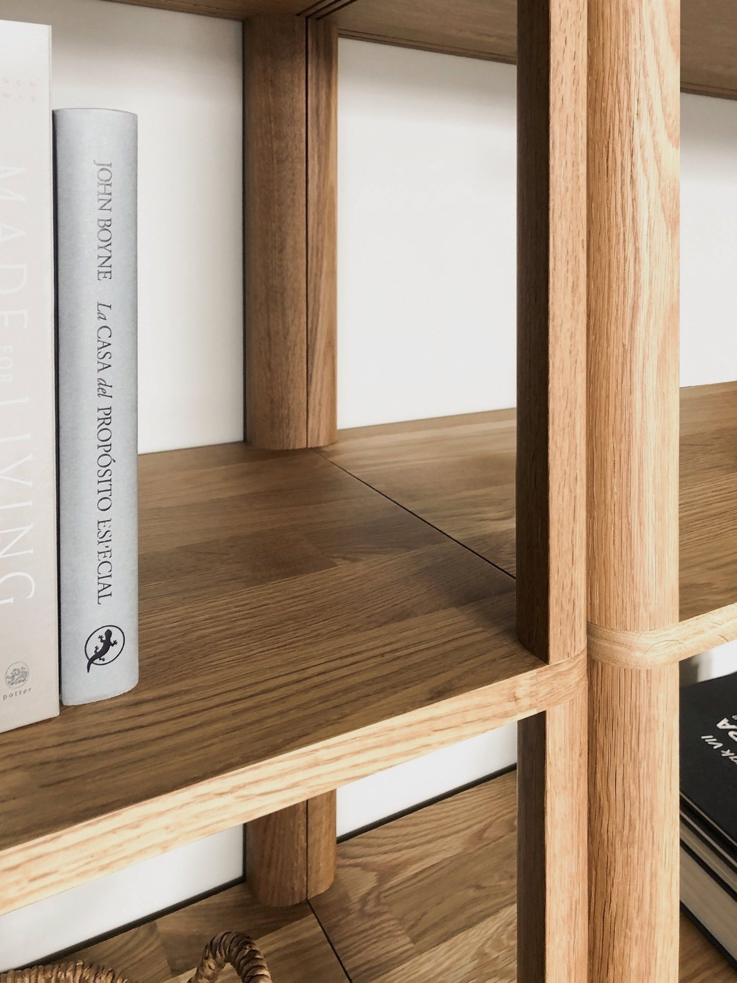 Модульный книжный шкаф из массива дерева Woodendot Cloe ARCH-00100242 - Вид №12