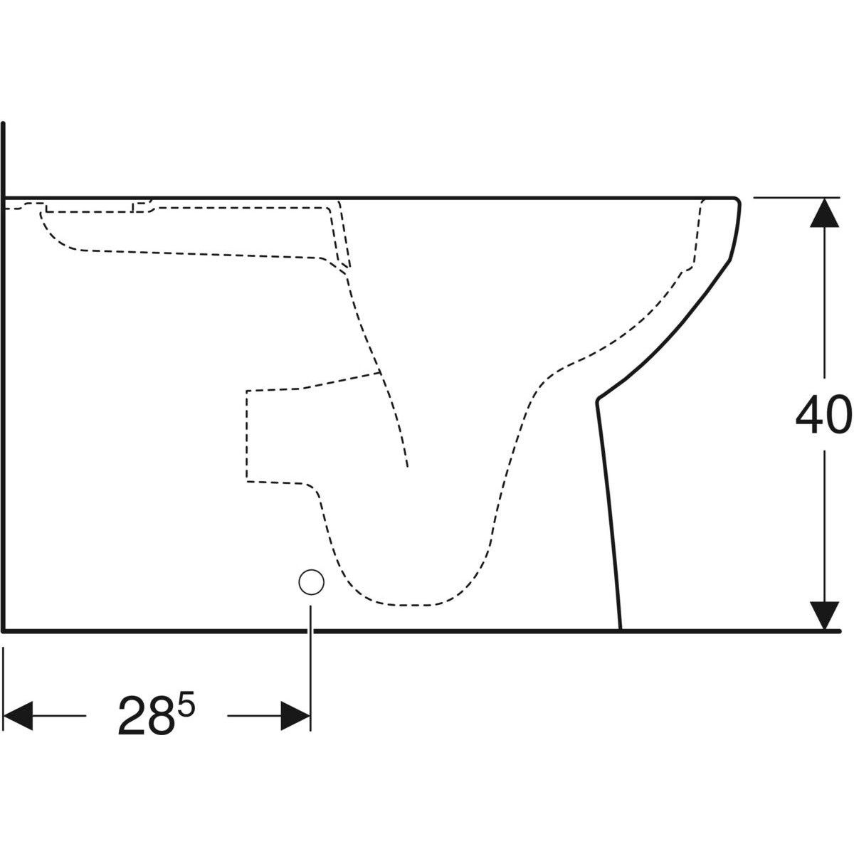 Wc Wire настенная витрина для пола Geberit площадь Сельнова ARCH-00027427 - Вид №4