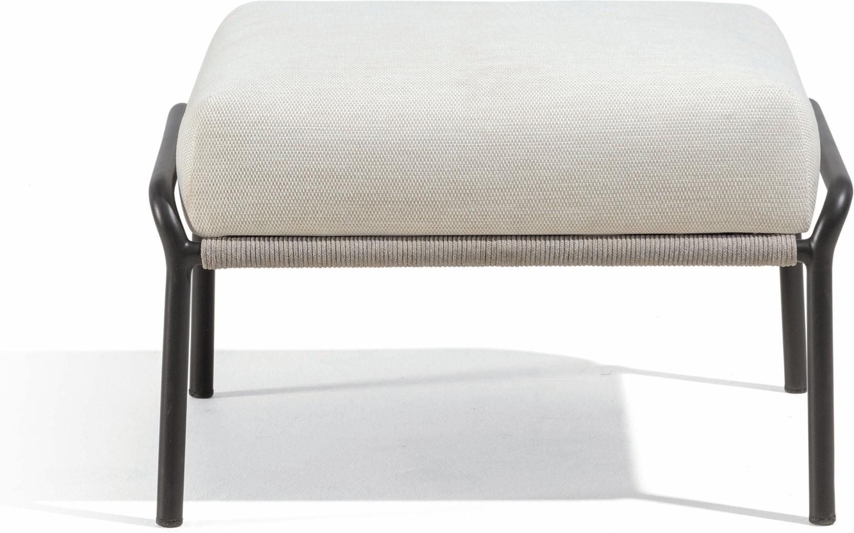 MNST568 Подставка для ног лава серебро Manutti Radius - Вид №1