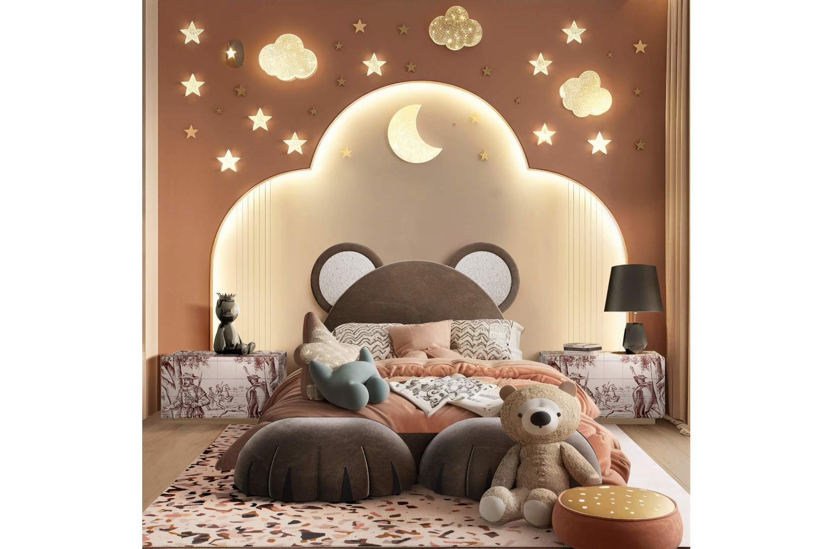 CIST44 Детская односпальная кровать Балу Circu  - Вид №6