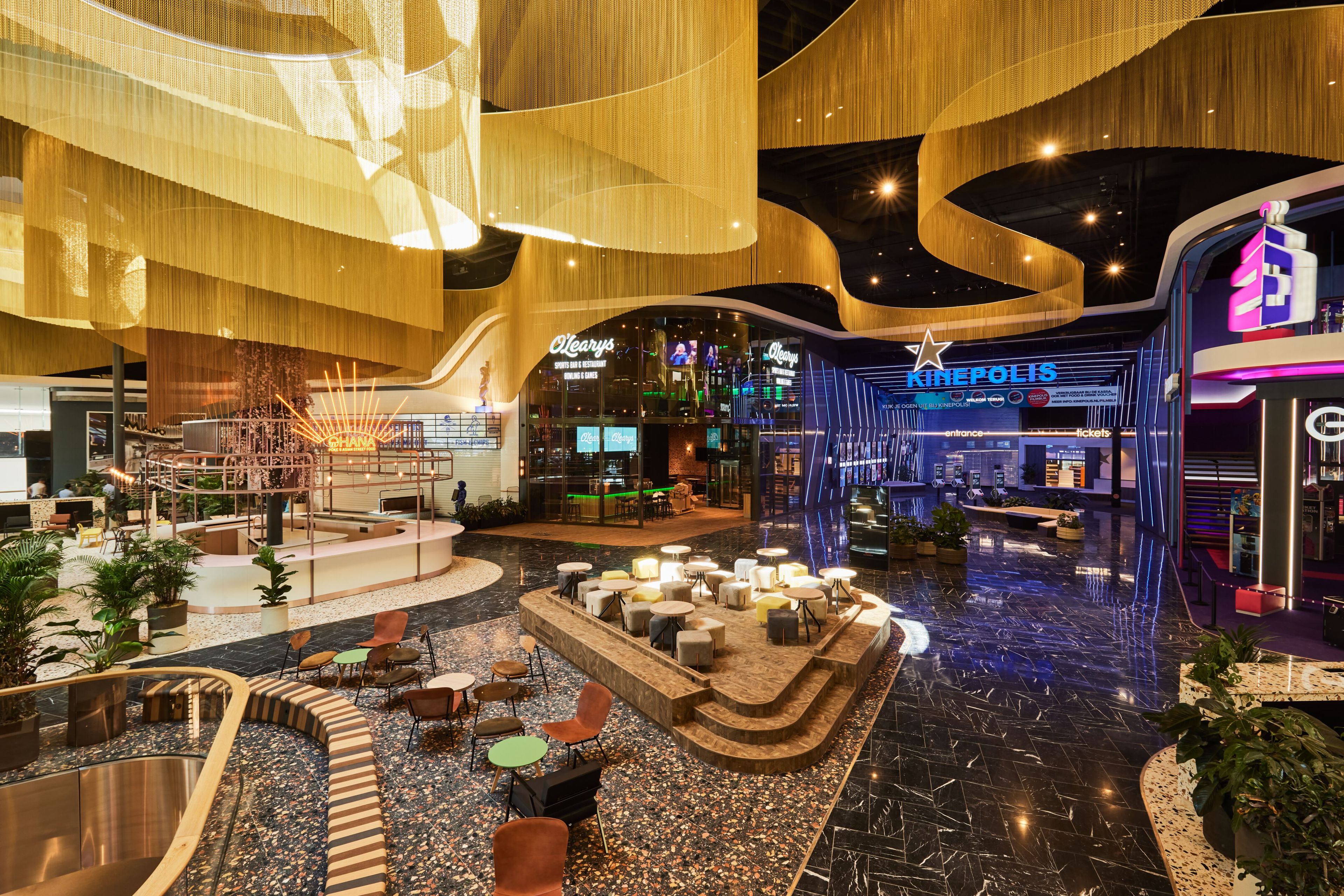 Алюминиевая проволочная палатка Kriskadecor CEILING - WESTFIELD MALL OF NL ARCH-00145774 - Вид №3