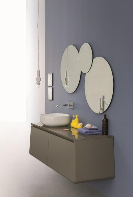 Birex Лаковая тумба под умывальник с ящиками Campus sun-id-1406712 - Вид №1