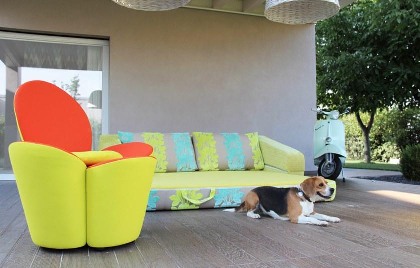 Gobbo Salotti Съемный диван, трансформируемый в ткань sun-id-1515824 - Вид №9