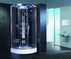 Душевая кабина NG-901-01 (900х900х2200) низкий поддон стекло ТОНИРОВАННОЕ