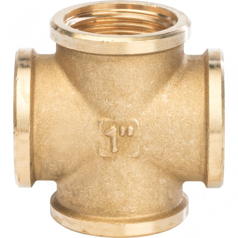 Крестовина ВР 1" латунь STOUT SFT0030000001 - Вид №1