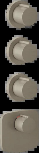 Смеситель для душа 43236 149 Gessi Ventaglio МАТОВЫЙ НИКЕЛЬ FINOX
