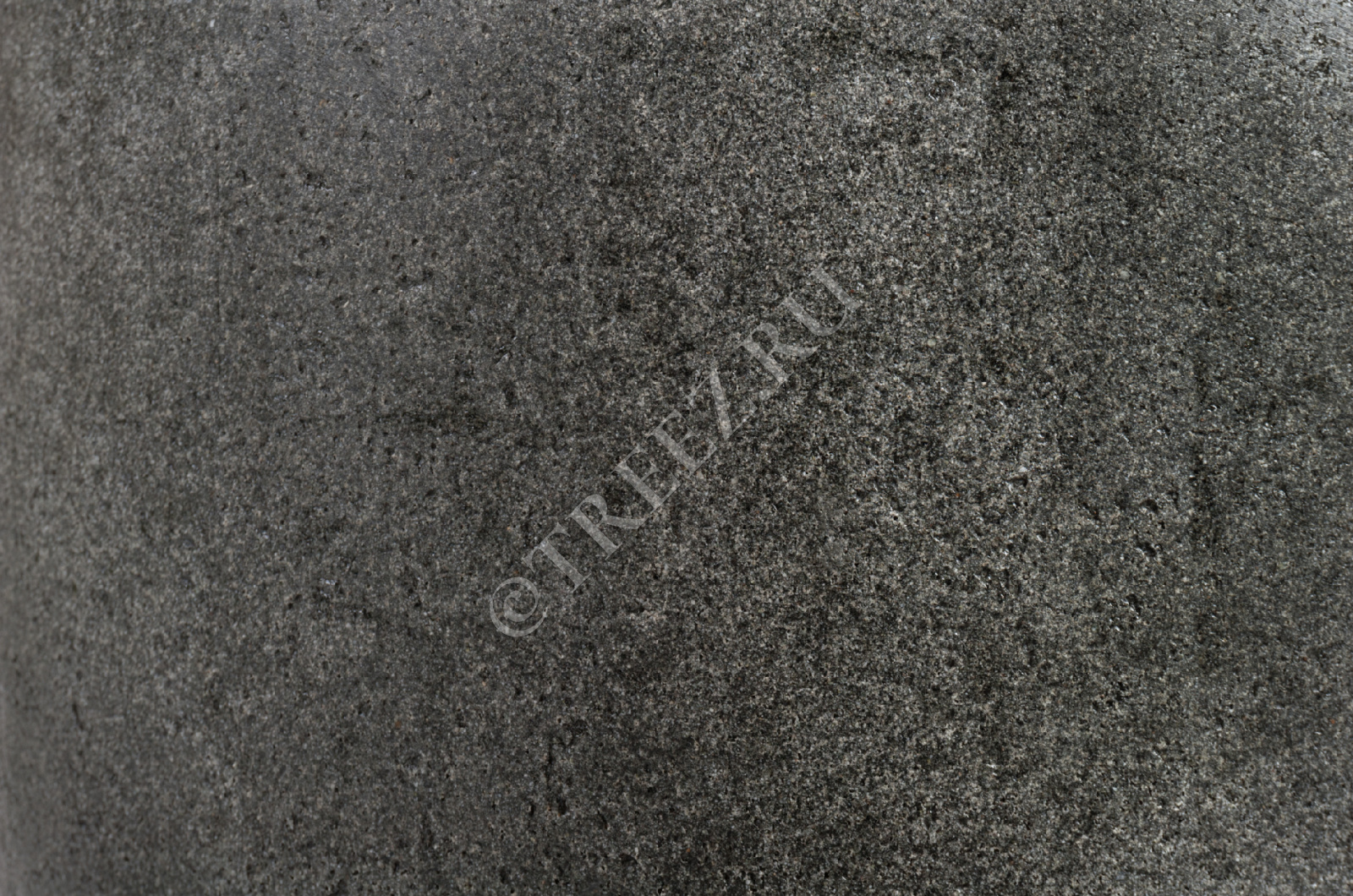 41.3317-01-003-GR-49 Кашпо  Effectory - серия Stone - Округлый конус - Тёмно-серый камень Цветочная коллекция  - Вид №1