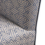 U902 Мягкий стул с повернутой ножкой ijlbrown  - Вид №7