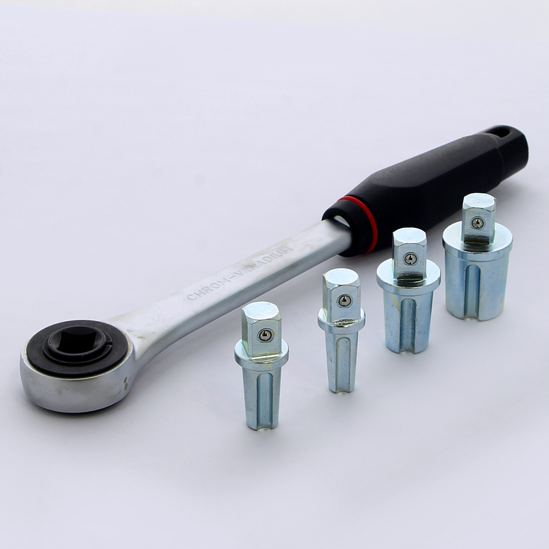 Ключи с трещоткой, комплект для разъемных соединений EMMETI 3/8"-1" 01306056