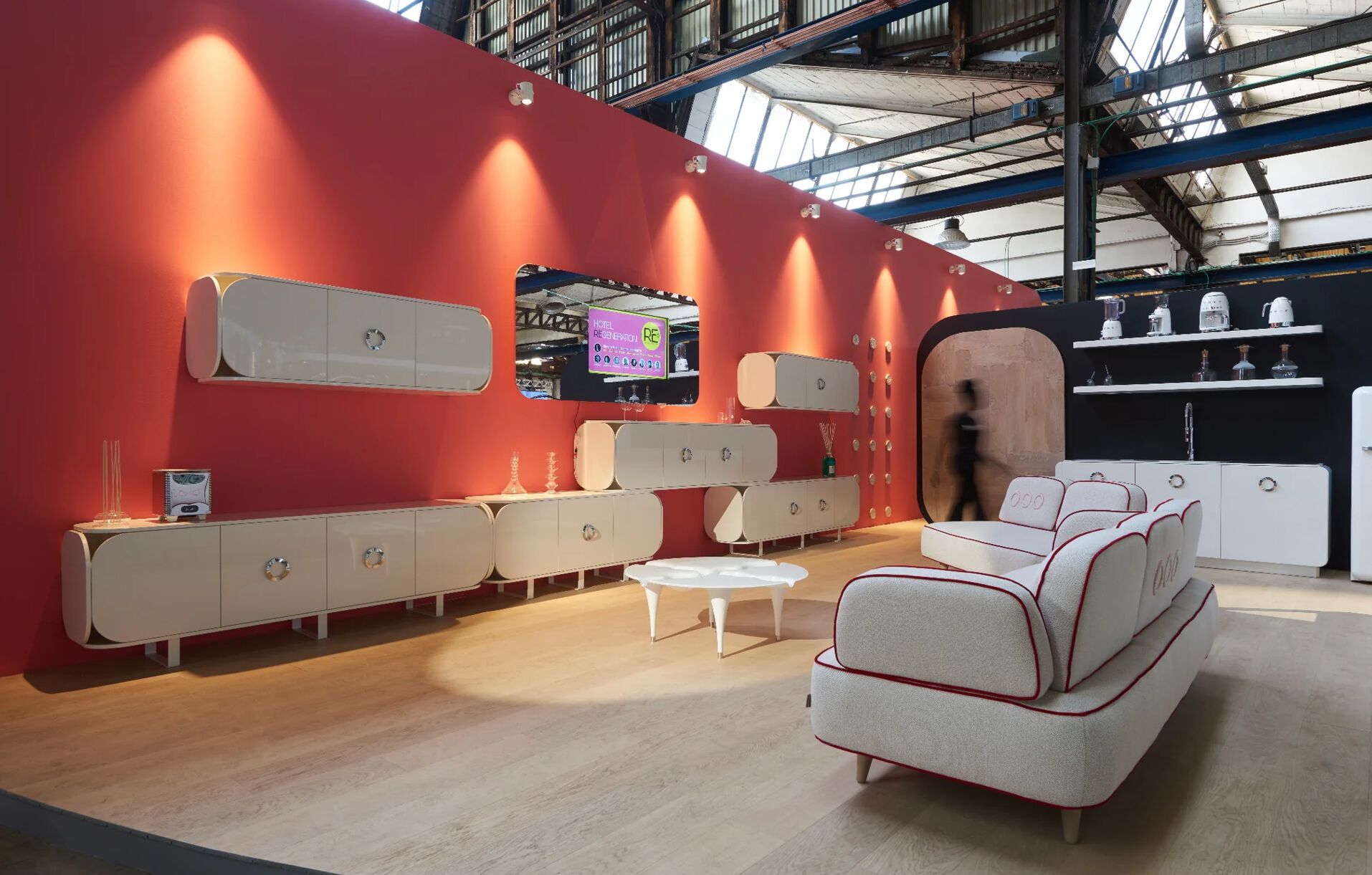 Круглый стеклянный журнальный столик PlusObject ARCH-00057158 - Вид №3