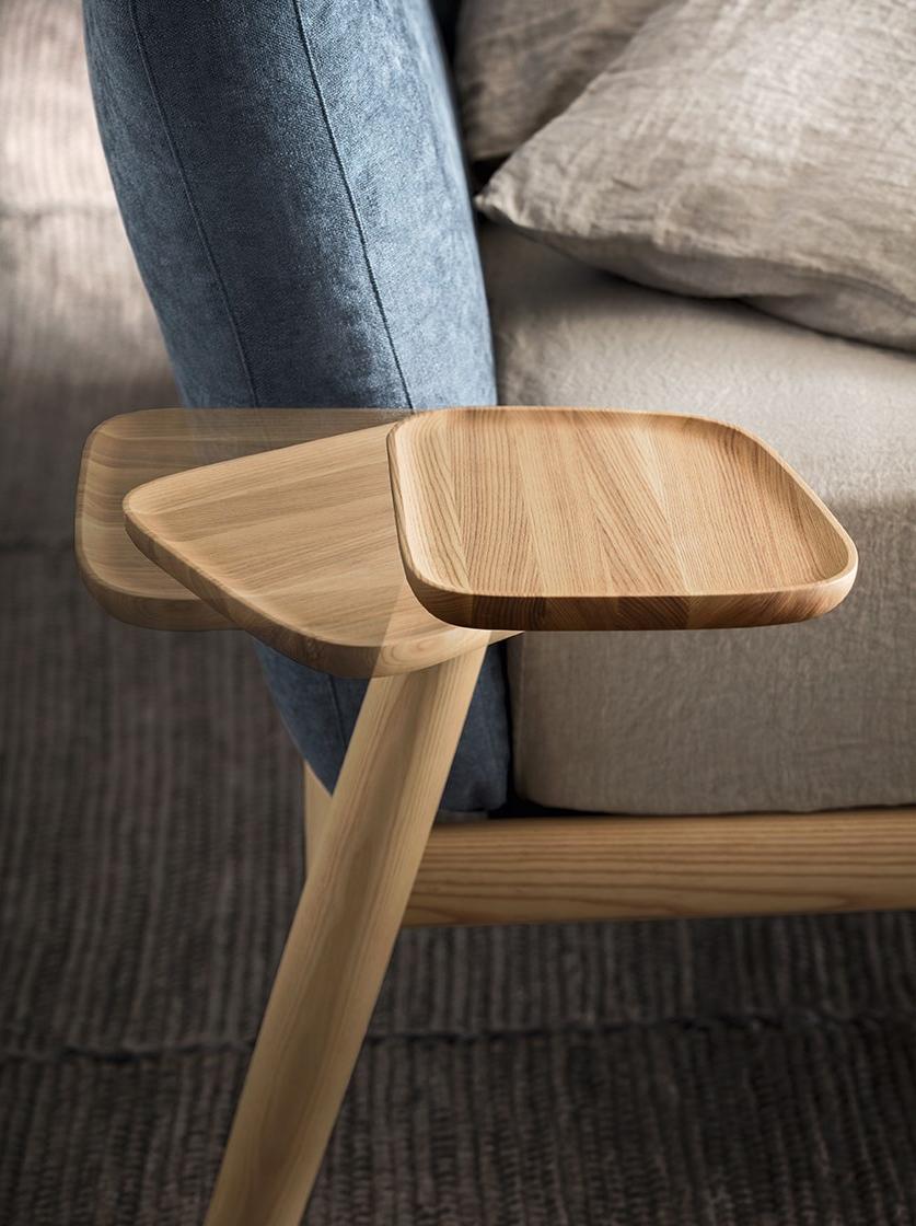 PIANCA Кровать из массива дерева со встроенными прикроватными тумбочками sun-id-1476504 - Вид №1