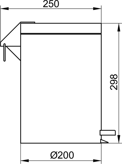 04988170000 Ведро для мусора KEUCO Universalartikel - Вид №2