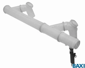 7107156- Дымоотв. комплект полипропиленовый для 2-х котлов диам. 200 мм, HT (7107156-) BAXI