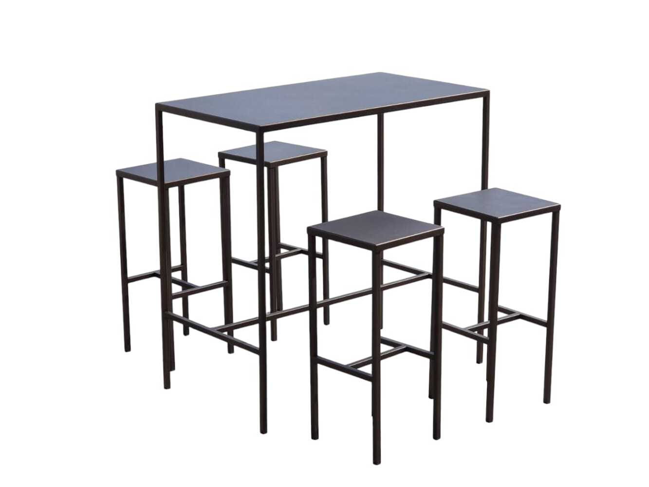 Набор столов и стульев из ламината и металла WS Design ALDO ARCH-00085730