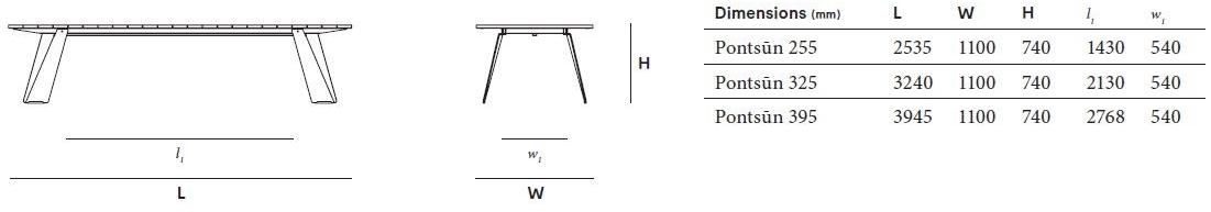 Extremis Прямоугольный деревянный стол sun-id-1347417 - Вид №7