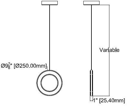 Karice Lighting Светодиодный подвесной светильник прямого света Electron Elecpen  - Вид №9