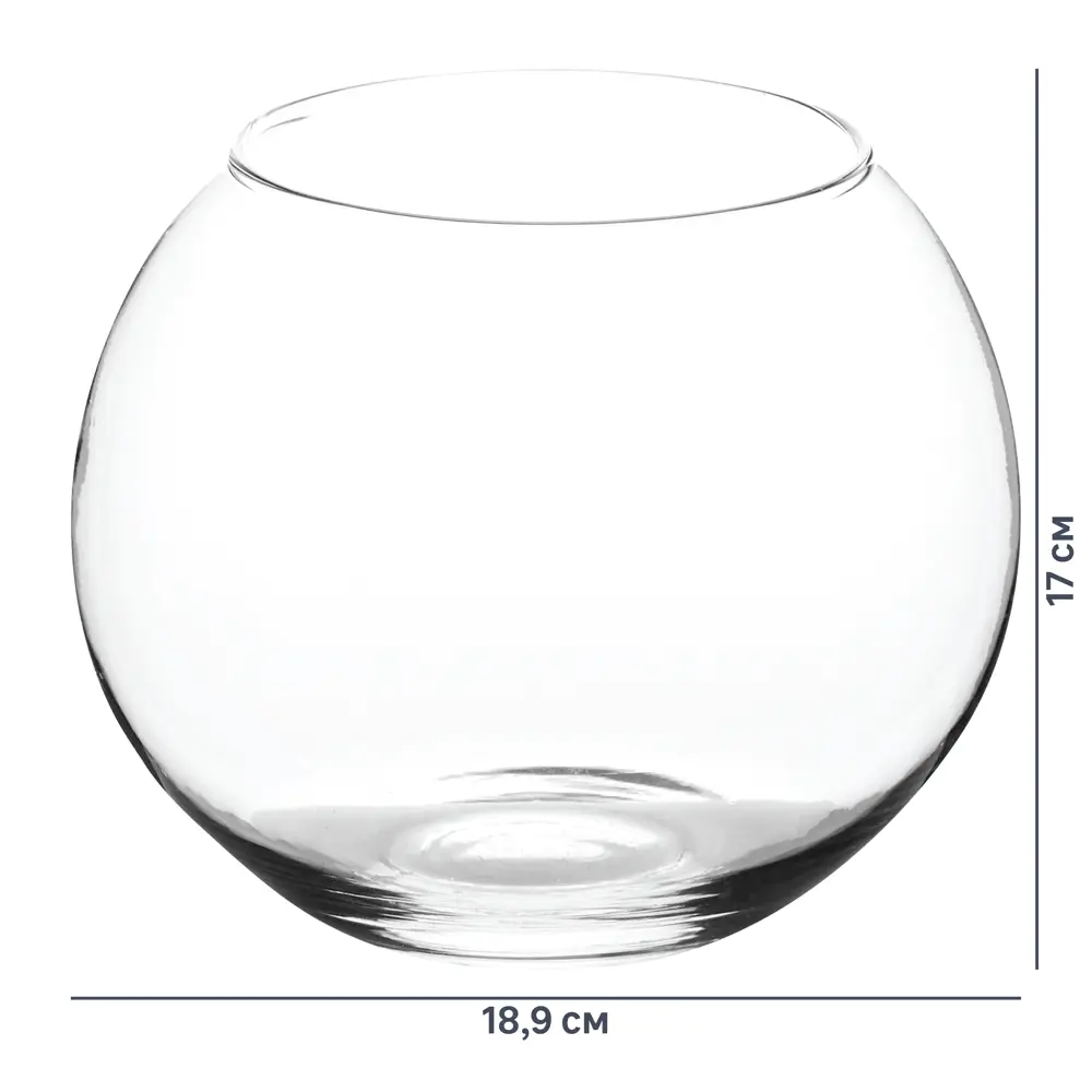 Ваза Santreyd «Шар» — стеклянный шар для цветочных композиций 82223428 STLM-0022307 - Вид №5