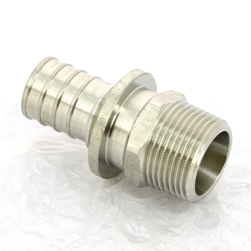 Муфта надвижная Н нерж.сталь Rehau 25х3/4" 137742