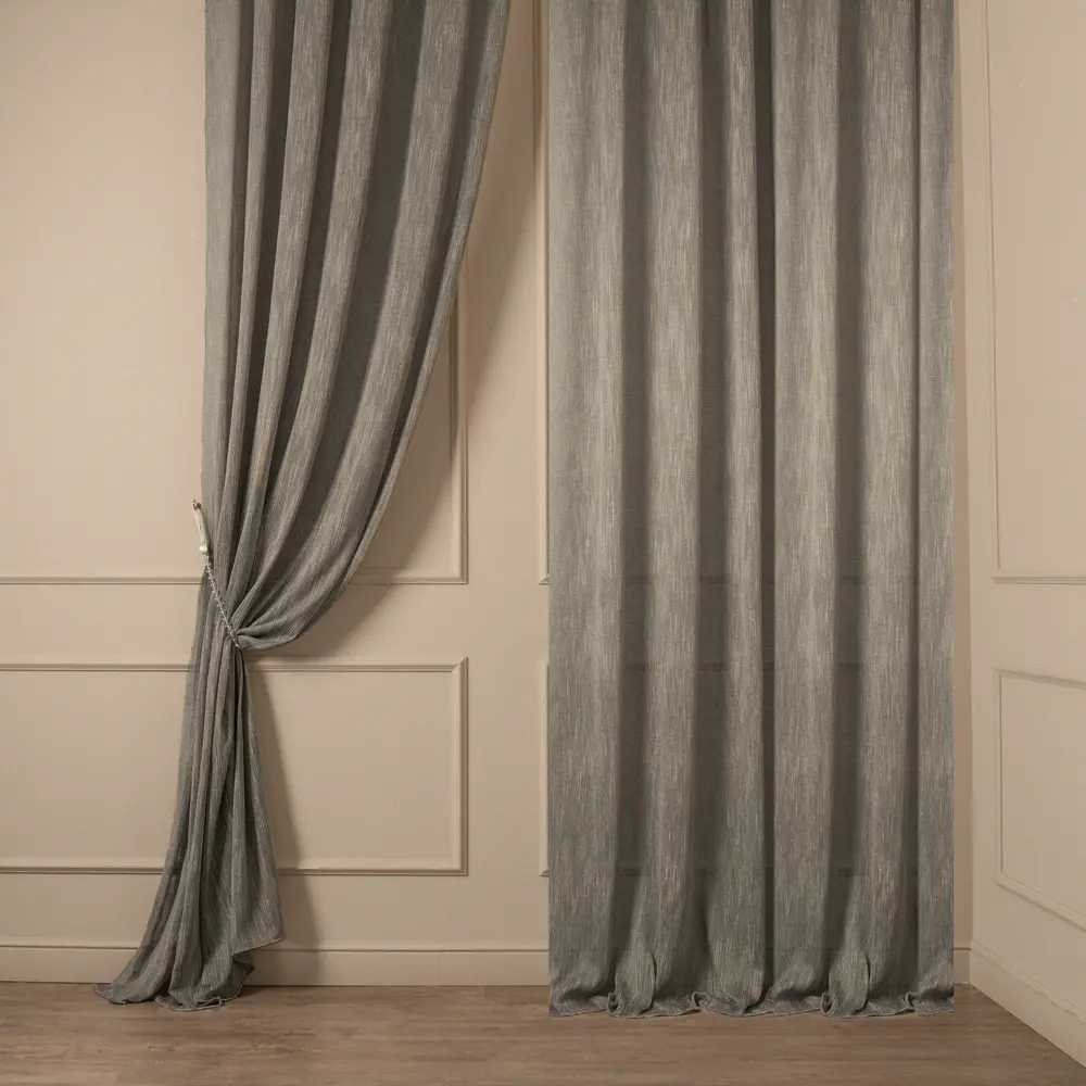 Тюль 1 п/м сетка Hemp 310 см 212 г/м² цвет коричнево-бежевый TEX REPUBLIC STLM-2123932