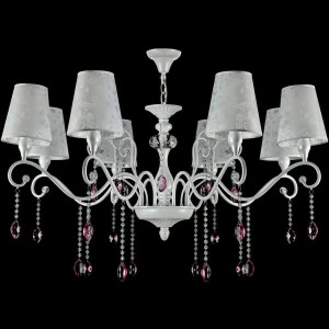 Подвесная люстра Freya Adelaide FR2306-PL-08-W FREYA ДИЗАЙНЕРСКИЕ, ADELAIDE 186098 Белый