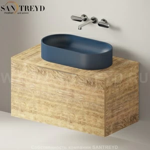 Flaminia BOX Настенная тумба для раковины 95 см с 1 ящиком BX823.WE